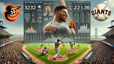 Baltimore Orioles vs San Francisco Giants Match Player Stats